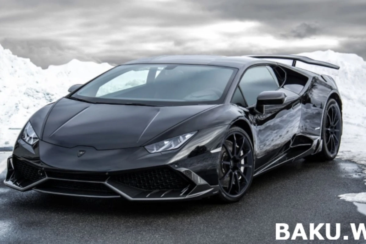 Взрывная работа Mansory для Lamborghini Huracan
