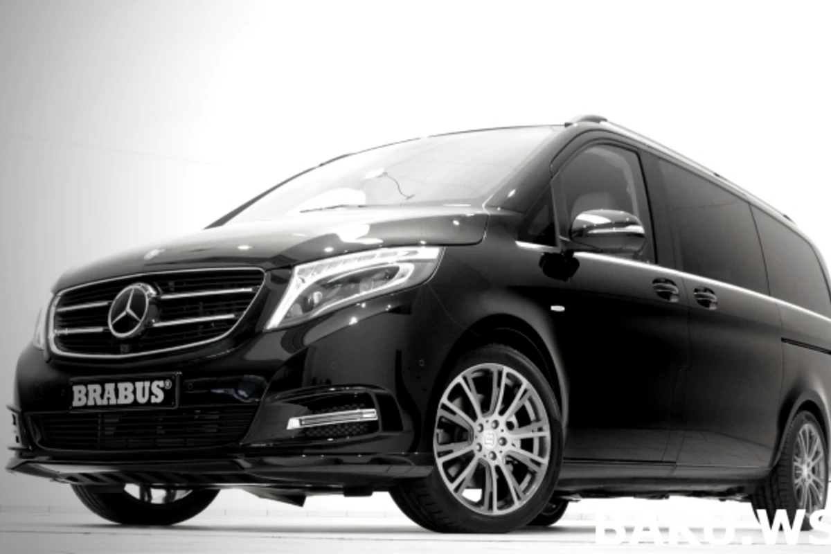 BRABUS предложила свой дизайн комфортабельного Mercedes V-class
