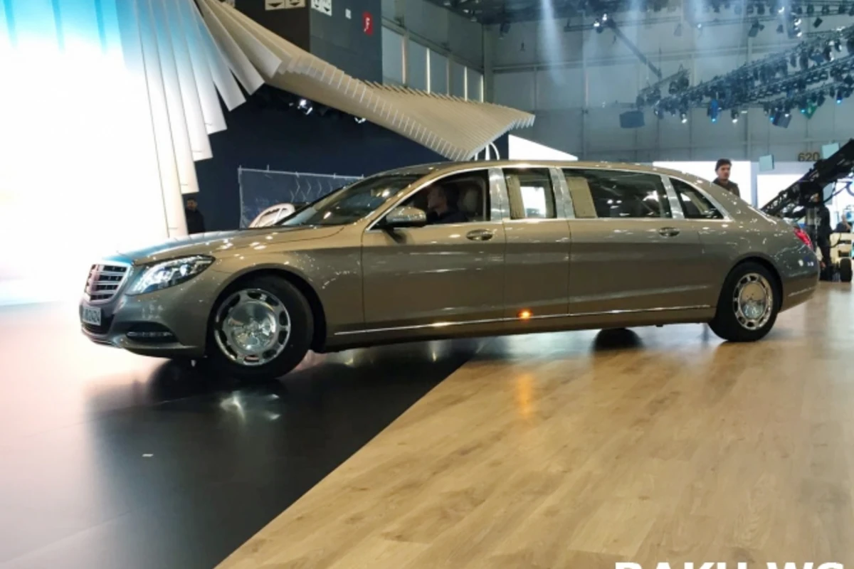 Женева 2015: Mercedes Maybach S600 Pullman
