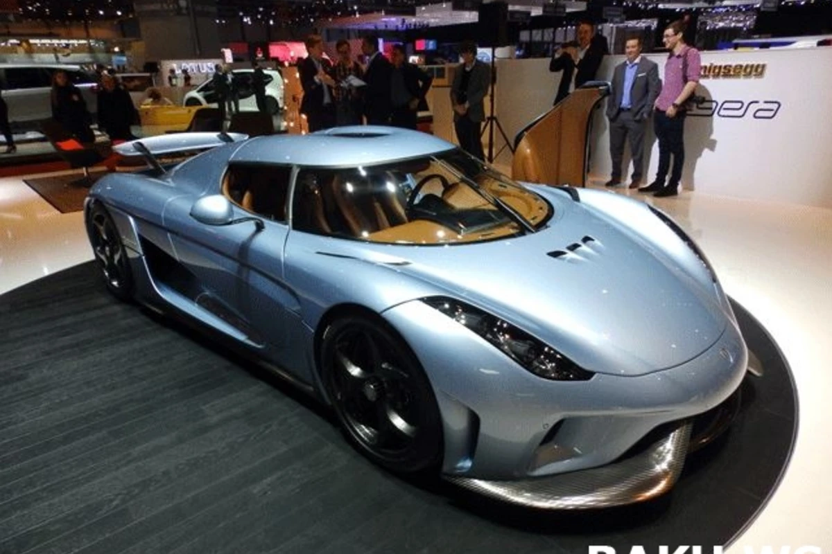 Женева 2015: Эксклюзивный Koenigsegg Regera - самый быстрый гибрид в мире (видео)
