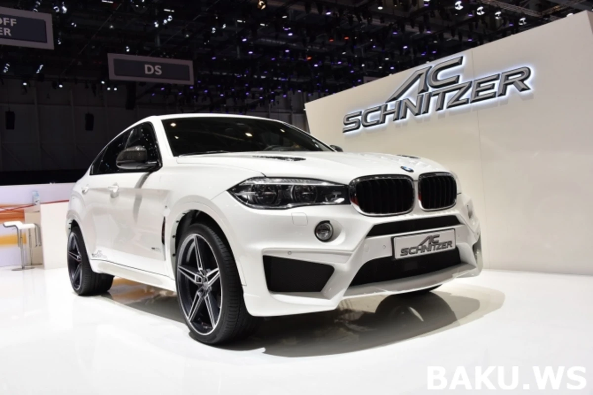 Женева 2015: Тонкая настройка X6 M от ателье AC Schnitzer