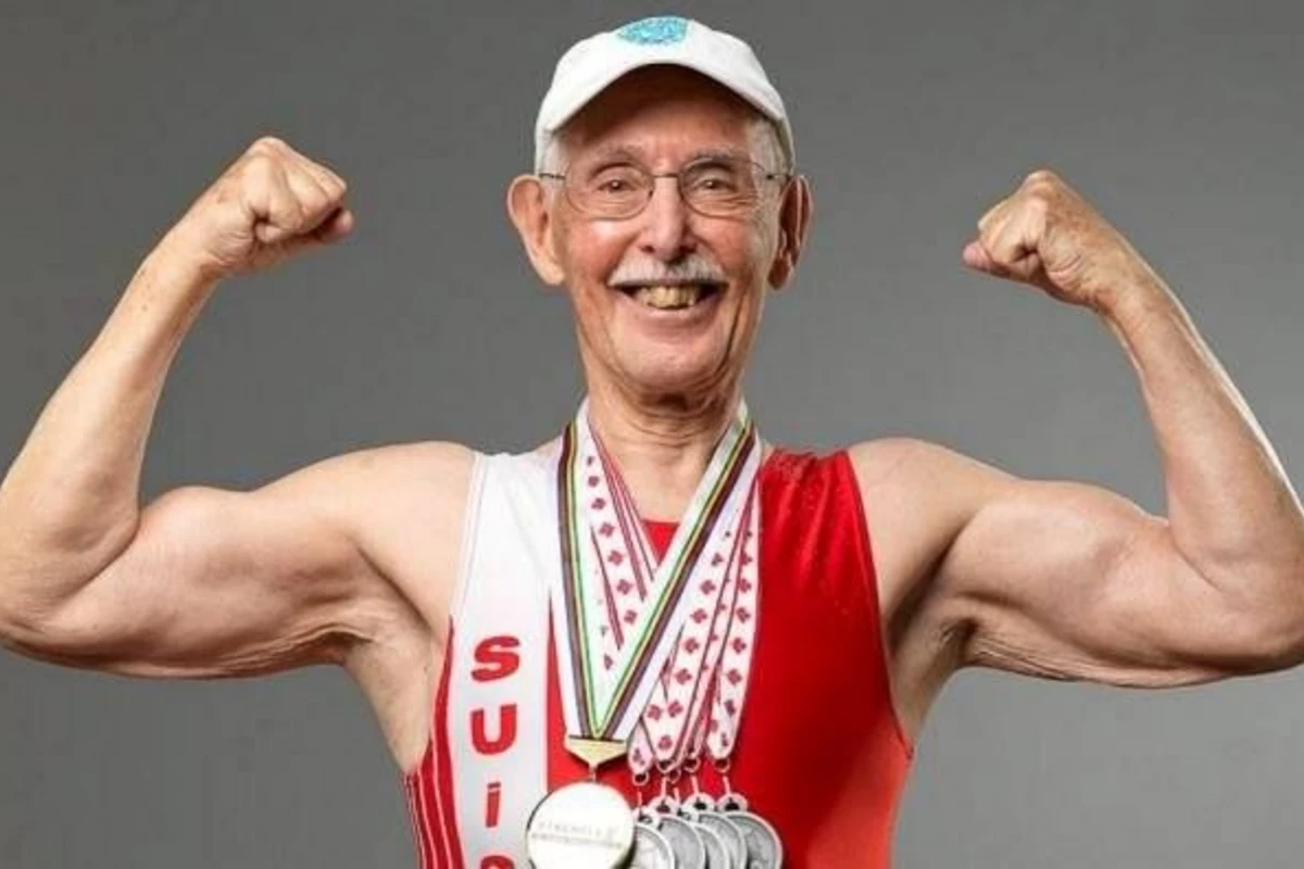 95-летний британец установил новый мировой рекорд (видео)