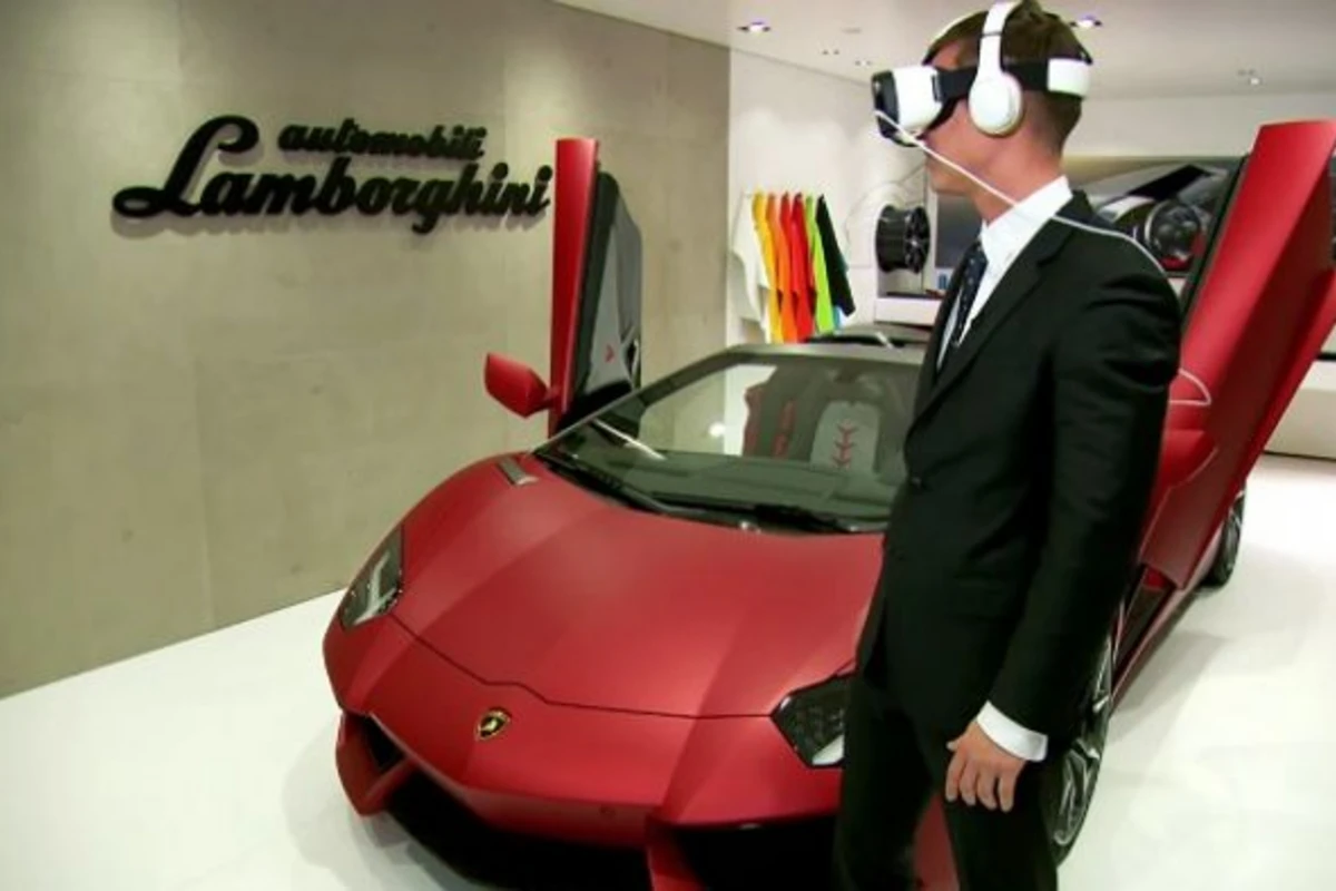 Samsung Gear VR - виртуальное путешествие в суперкаре Lamborghini Huracan (видео)