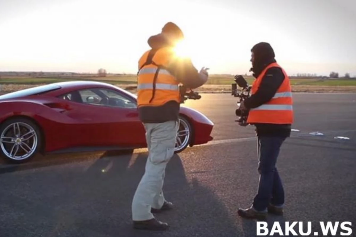 Ferrari показала всему миру, как снимался проморолик для 488 GTB (видео)