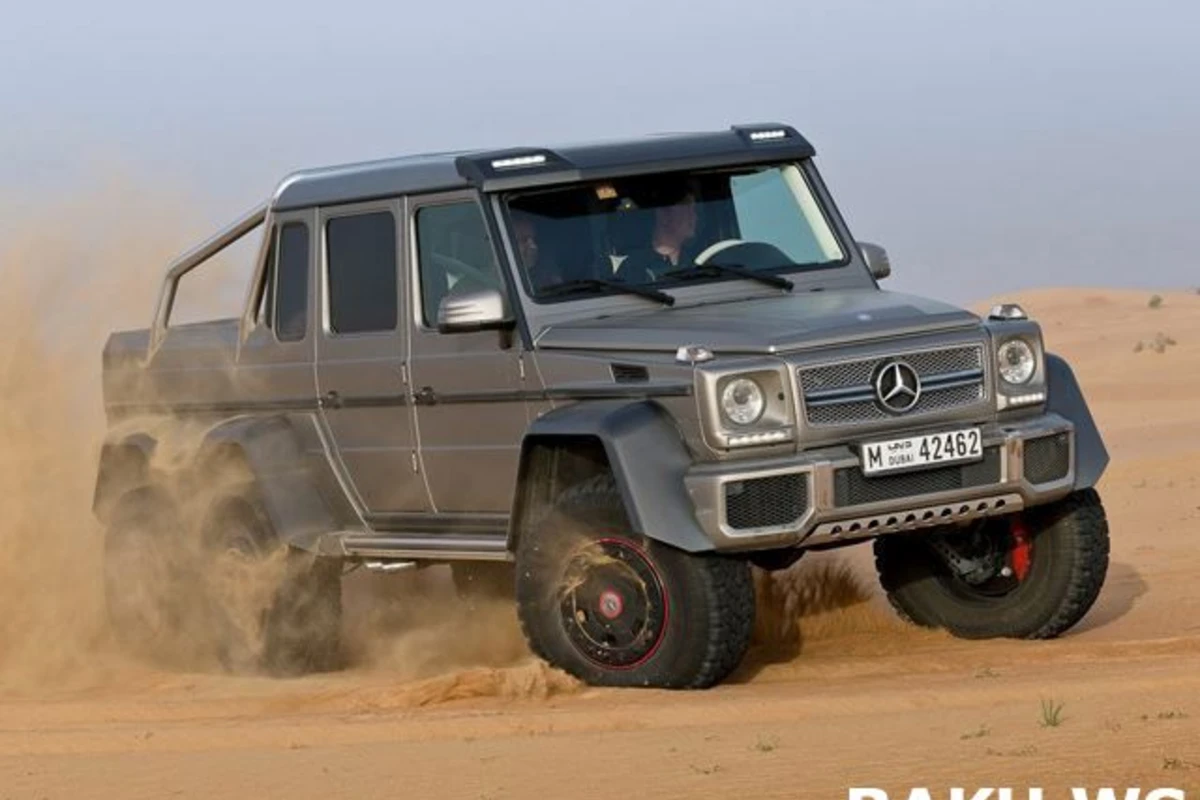 Так в России задешево имитируют G 63 AMG 6x6
