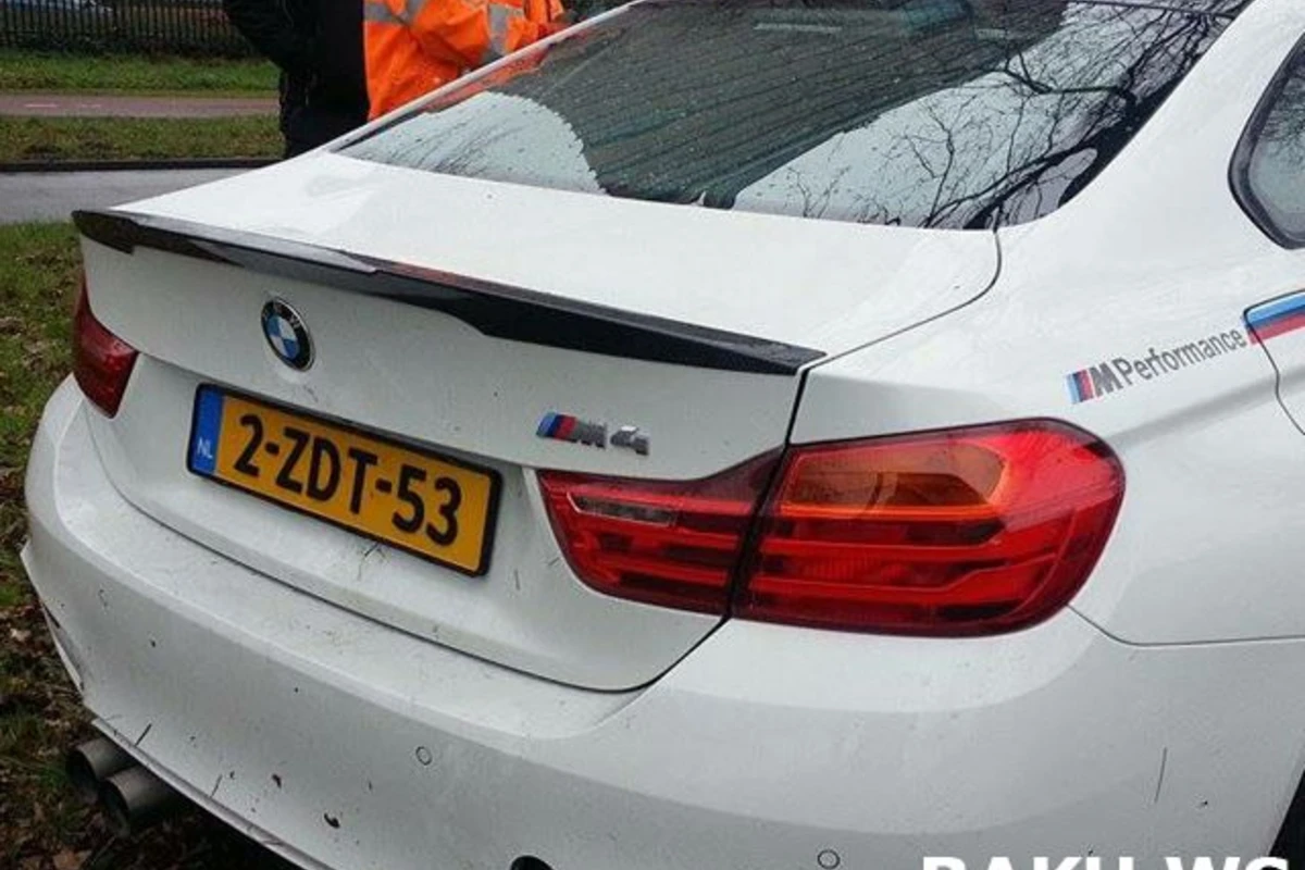 Сотрудник BMW испортил праздник женщинам, разбив машину