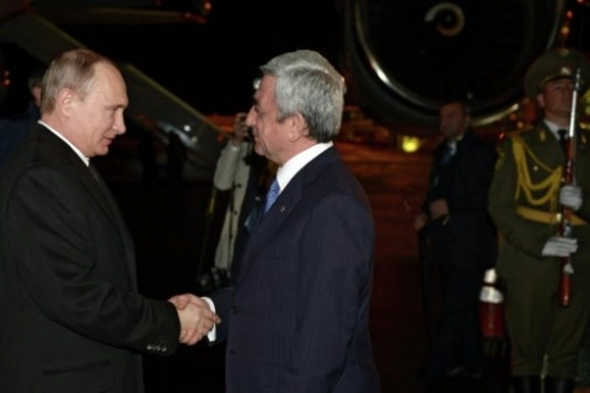 Путин прибыл в Ереван