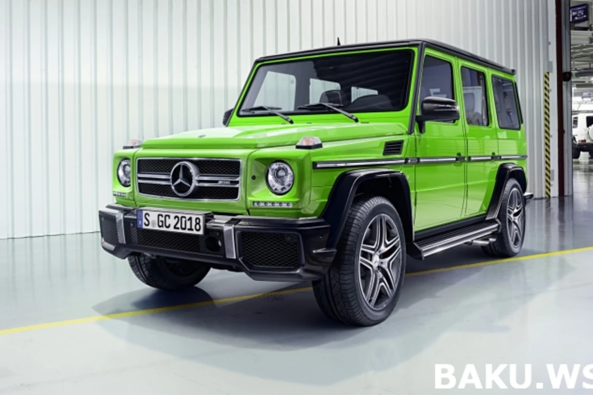 Легендарный Mercedes G-class появится уже в ноябре