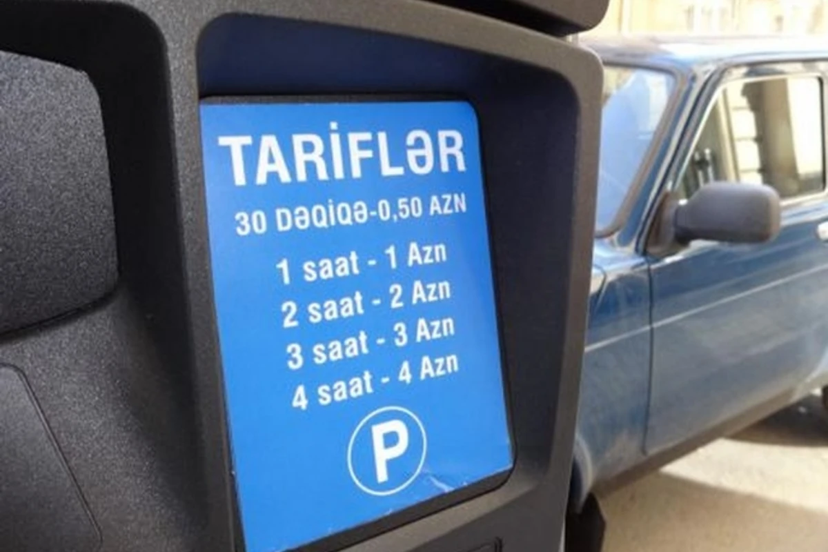 Парковка в центре Баку будет стоить 1 манат