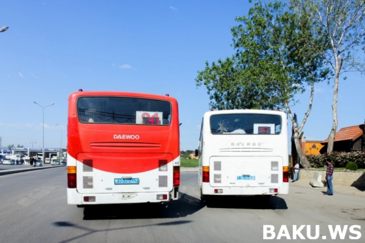 Новые изменения в маршрутах автобусов в Баку