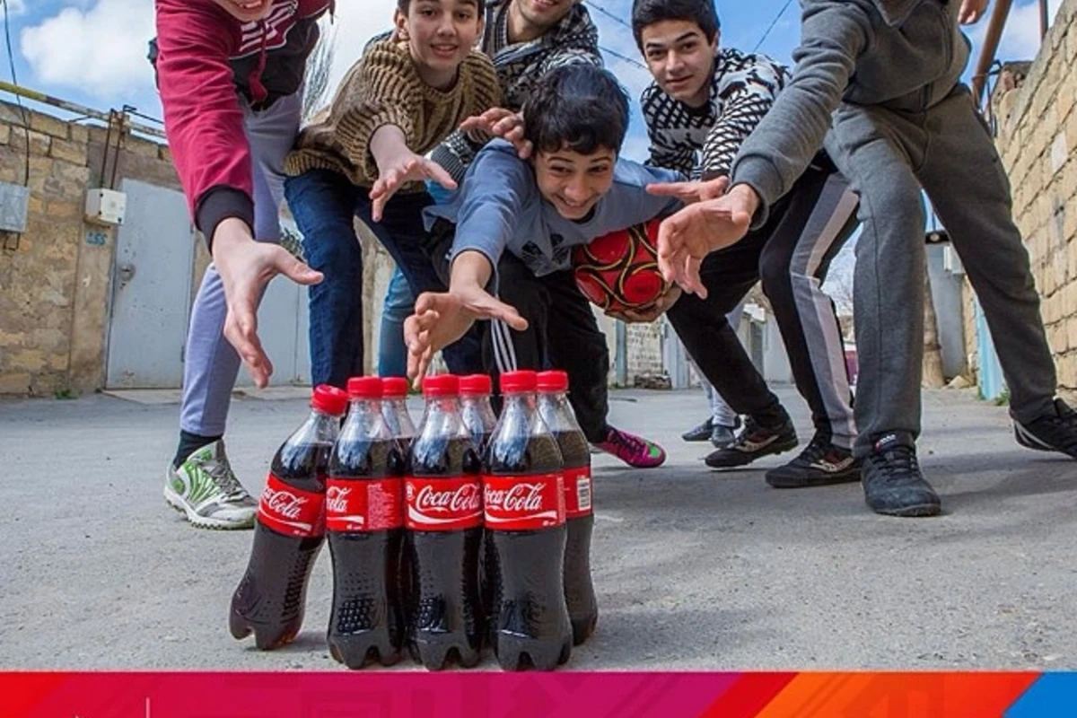 Стань героем клипа Coca-Cola на гимн Европейских игр