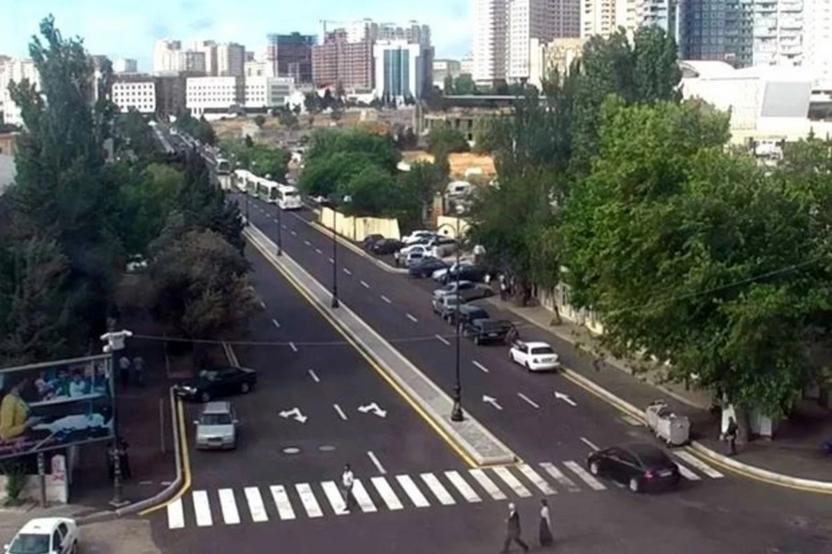 Открыта дорога в районе круга 3-го микрорайона в Баку