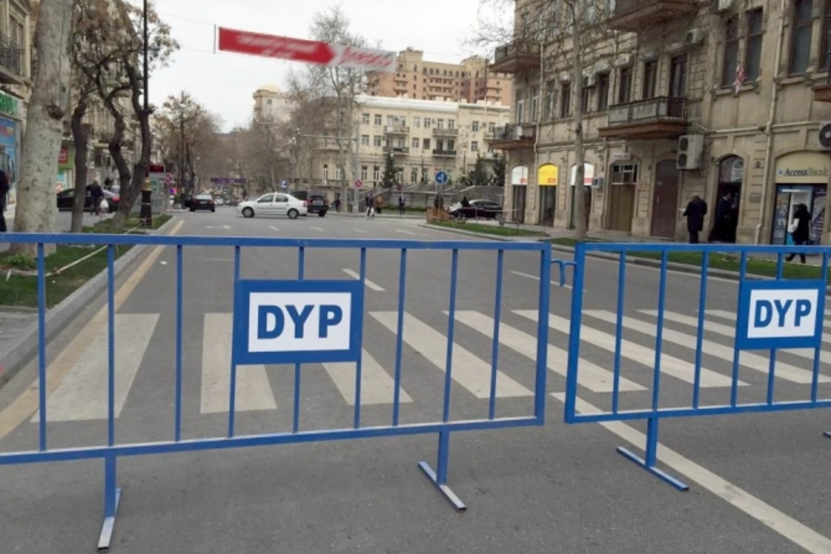 Сегодня в Баку будут перекрыты эти дороги