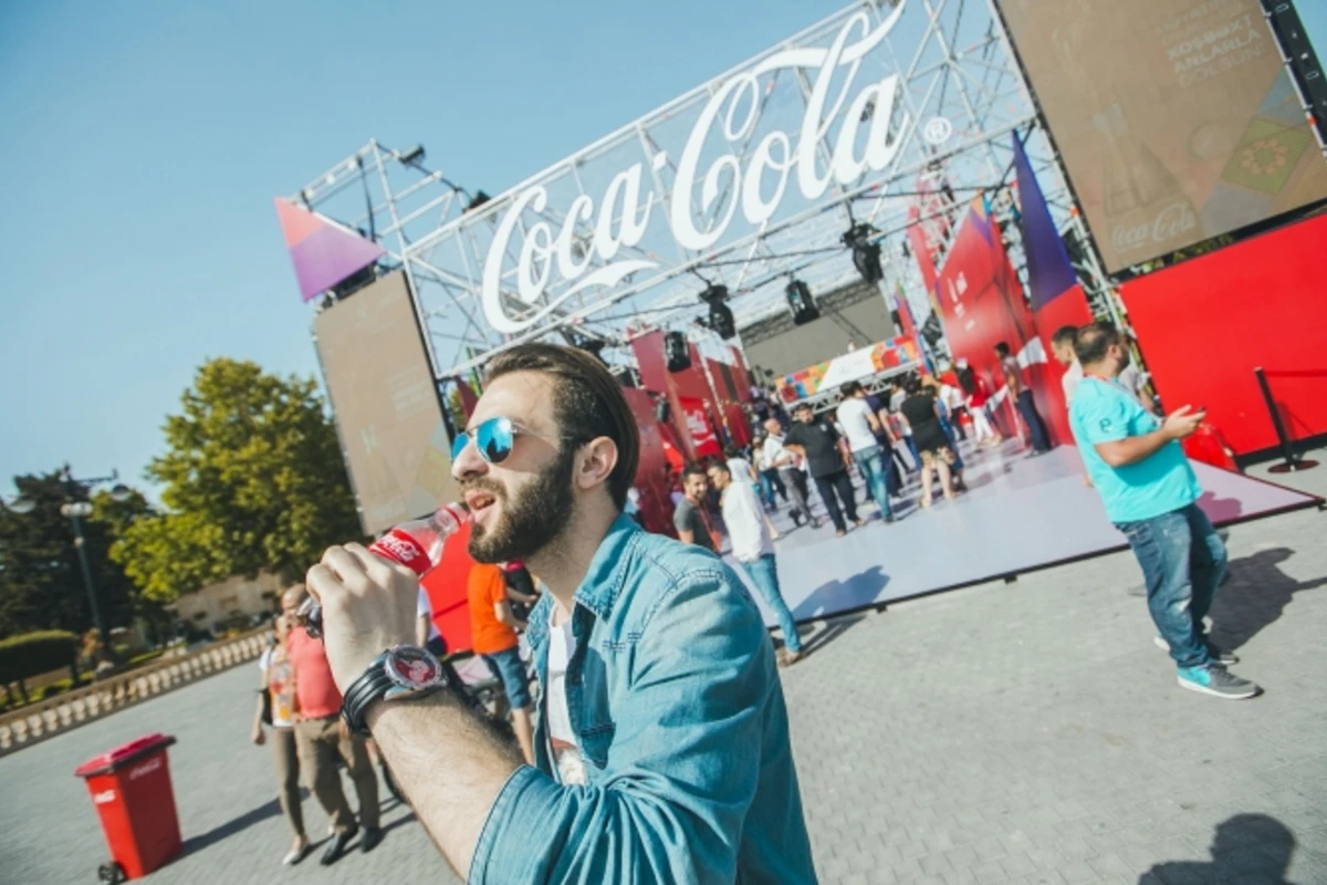 Фан-зона Coca-Cola в рамках Европейских игр «Баку 2015» соберет тысячи людей
