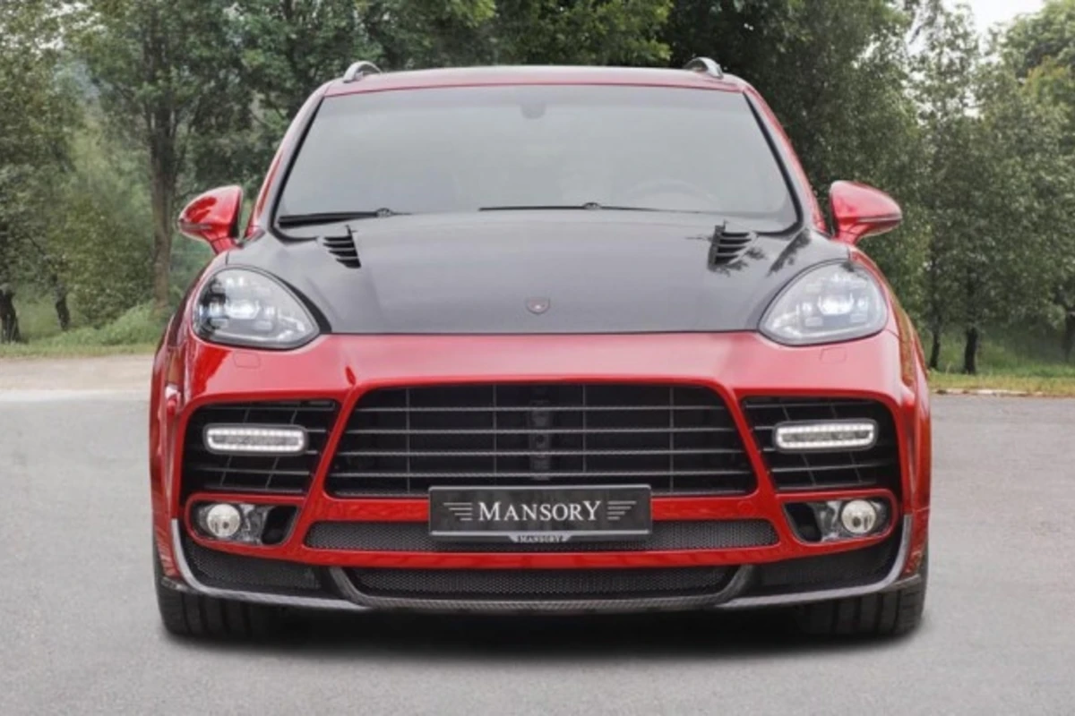 Mansory по максимуму прокачал Cayenne Turbo S