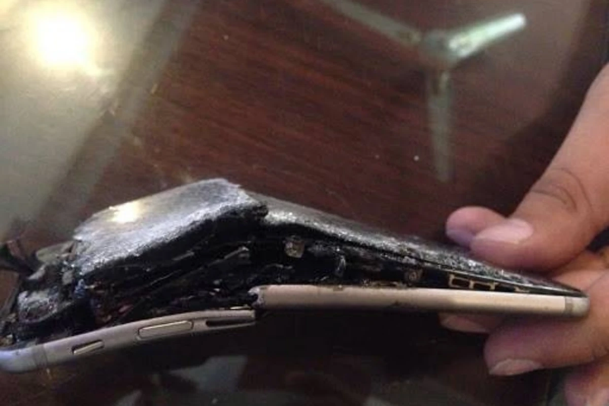 В Индии взорвался еще один iPhone 6 В Индии взорвался еще один iPhone 6