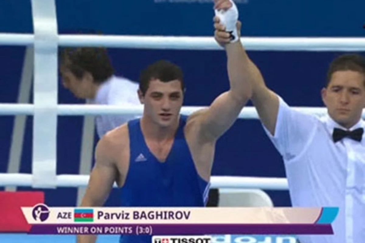 Четыре азербайджанских боксера вышли в финал I Европейских игр (видео)