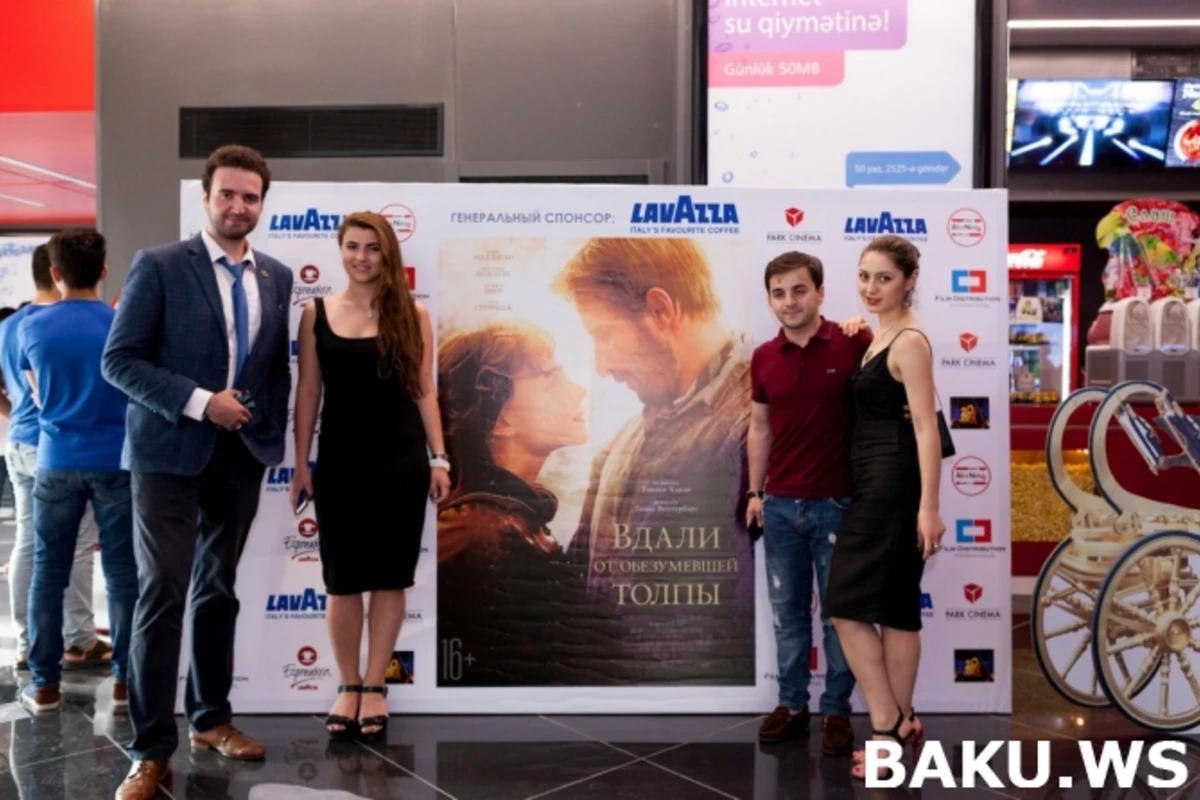 В Park Cinema состоялась премьера нашумевшей мелодрамы по книге Томаса Гарди (видео)