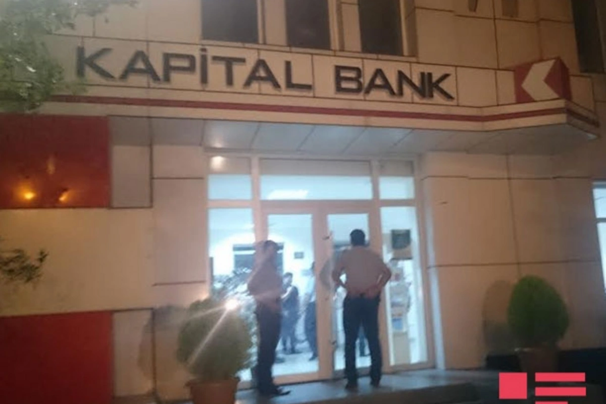 На Абшеронский филиал ОАО Kapital Bank совершено вооруженное нападение