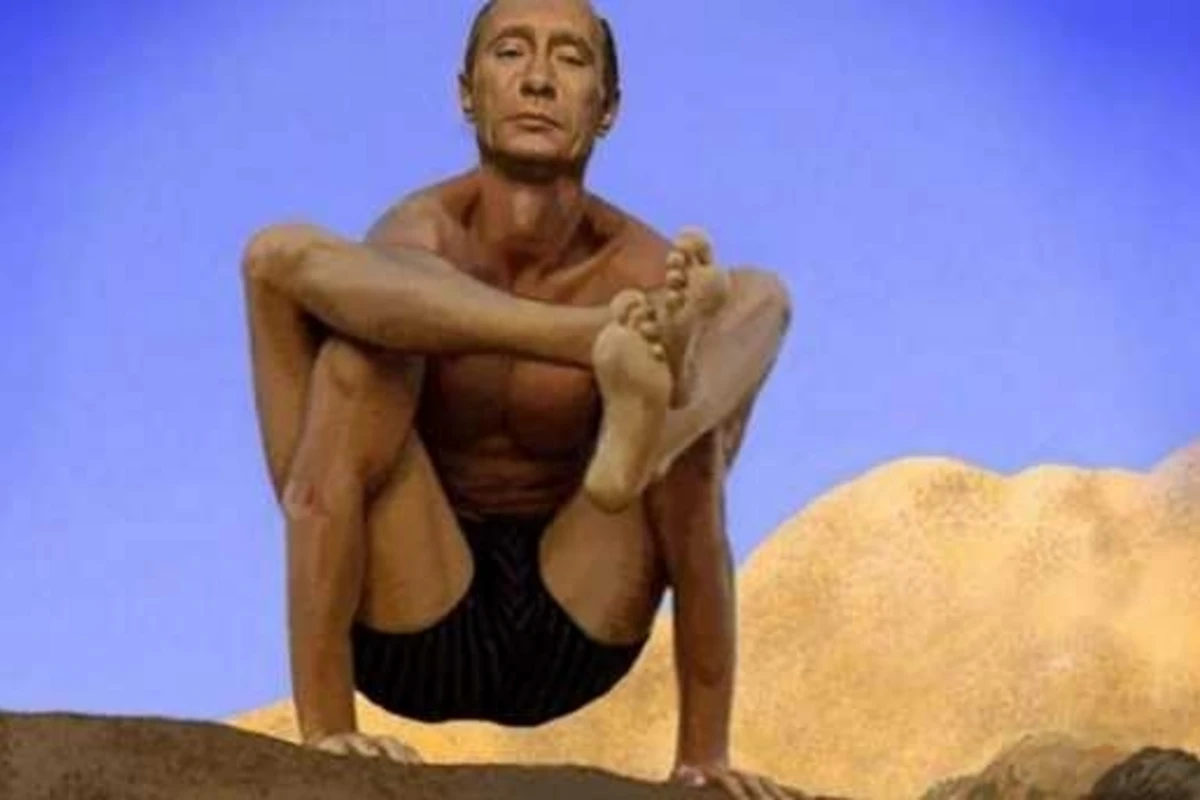 Путин решил заняться йогой