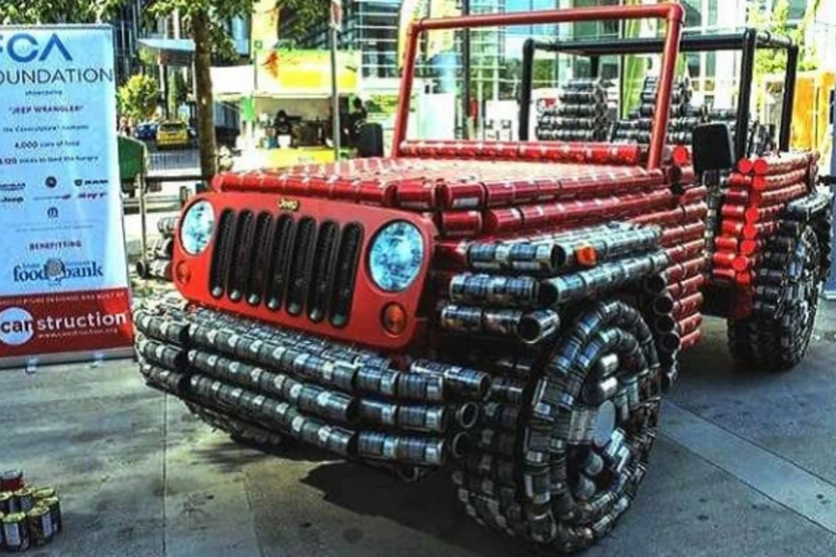 Создан первый автомобиль из алюминиевых банок