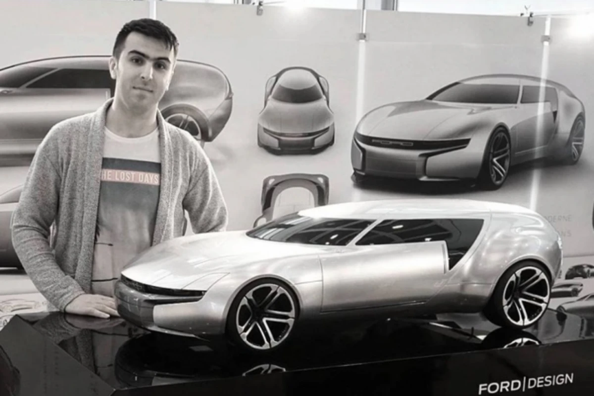 Самир Садыхов представил интересный проект автомобиля Ford Caspi (видео)