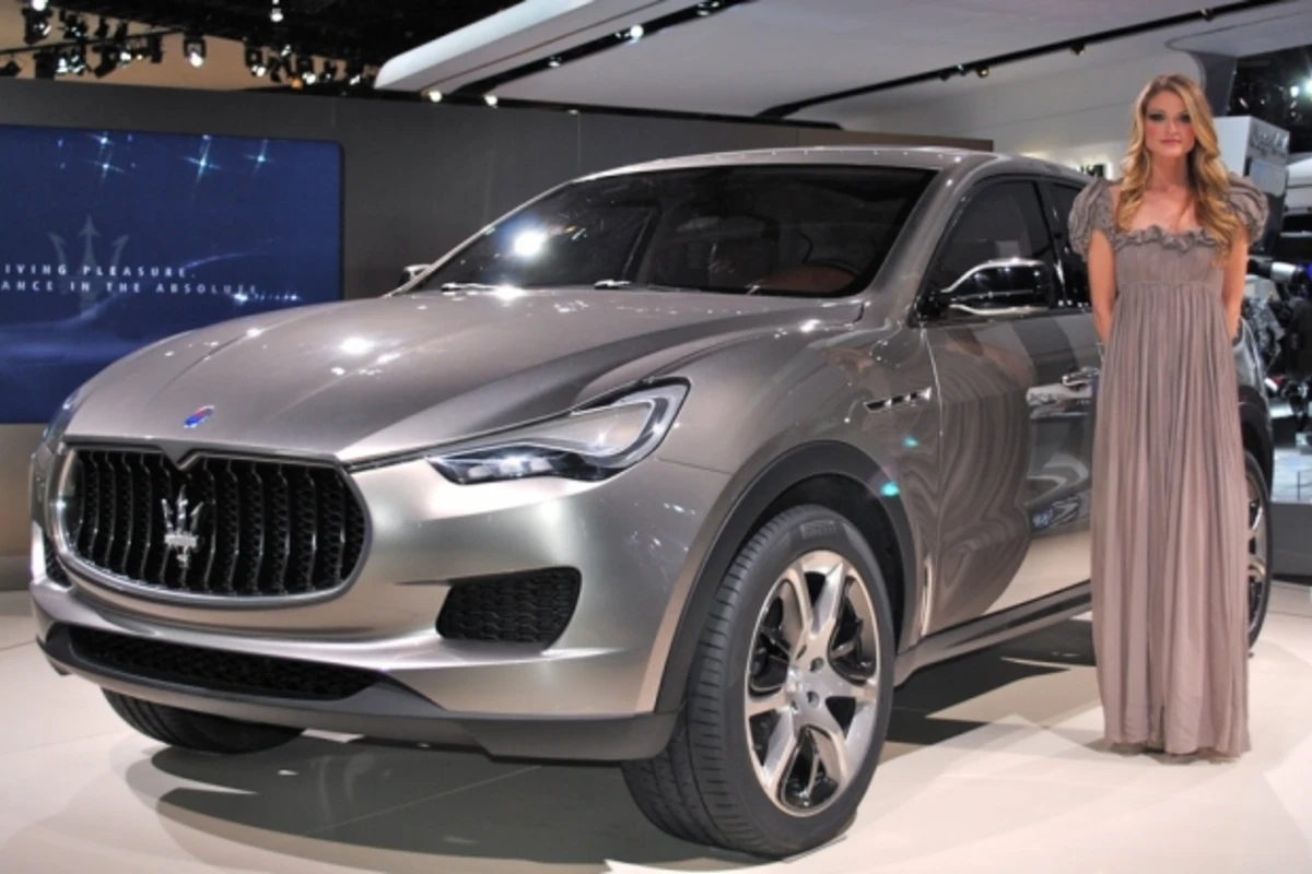 Внедорожник Maserati Levante будет представлен в 2016 году