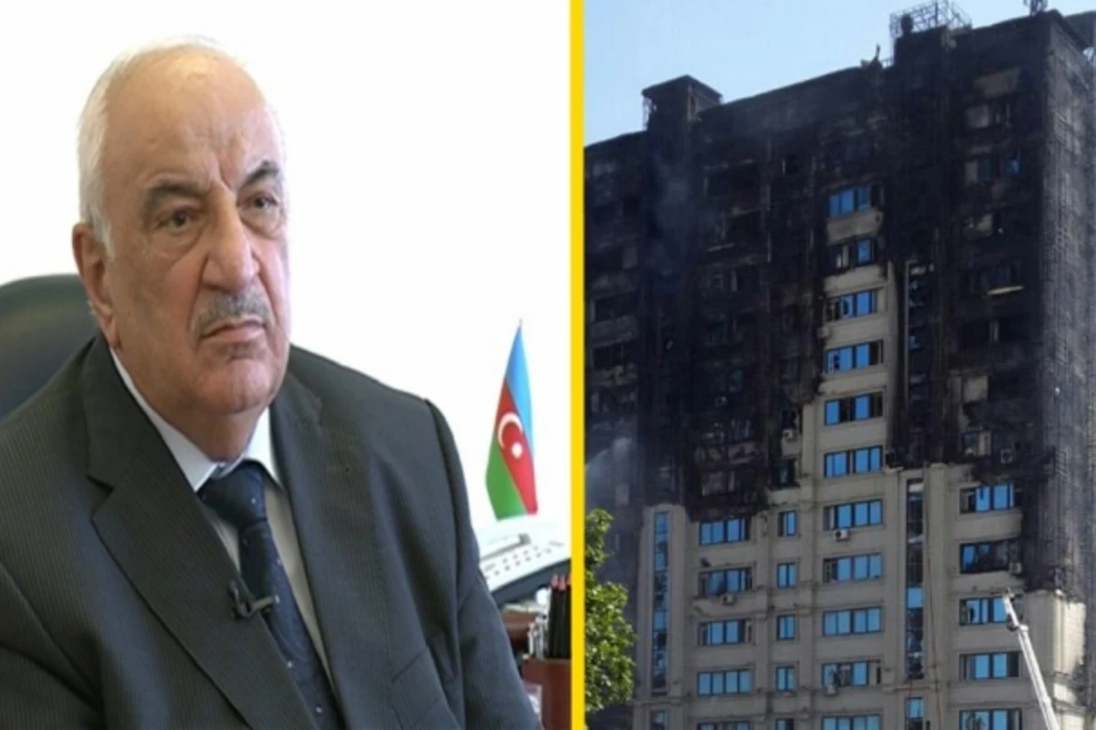 Официальное заявление по поводу сгоревшего дома на проспекте Азадлыг