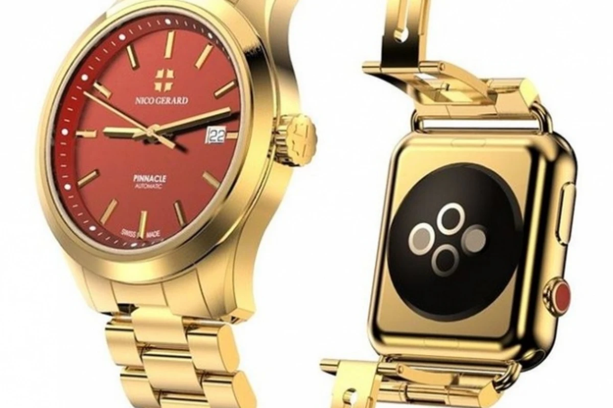 Гибрид швейцарских часов и Apple Watch за 9 тысяч долларов (видео)