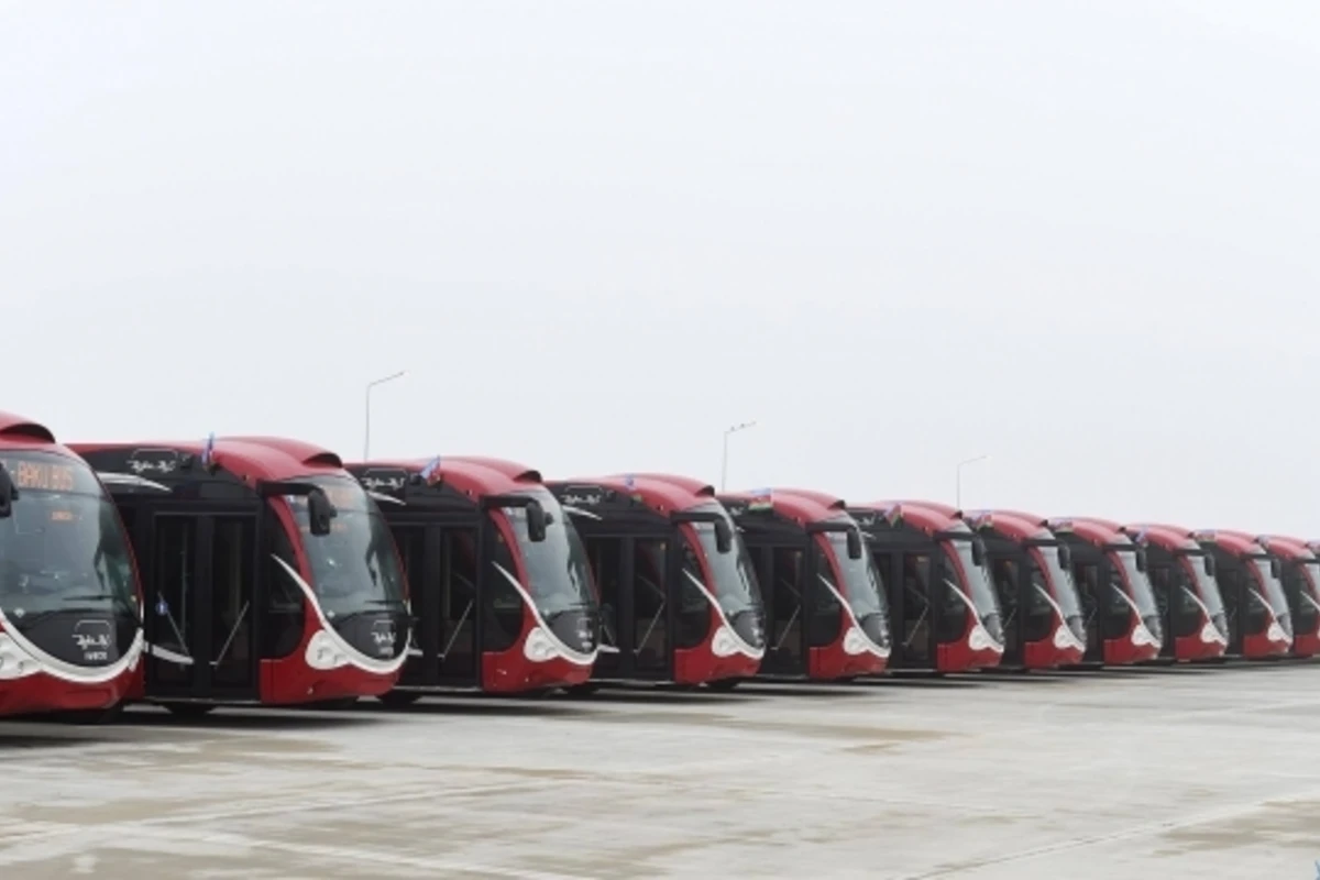 Список маршрутов кондиционированных автобусов Баку