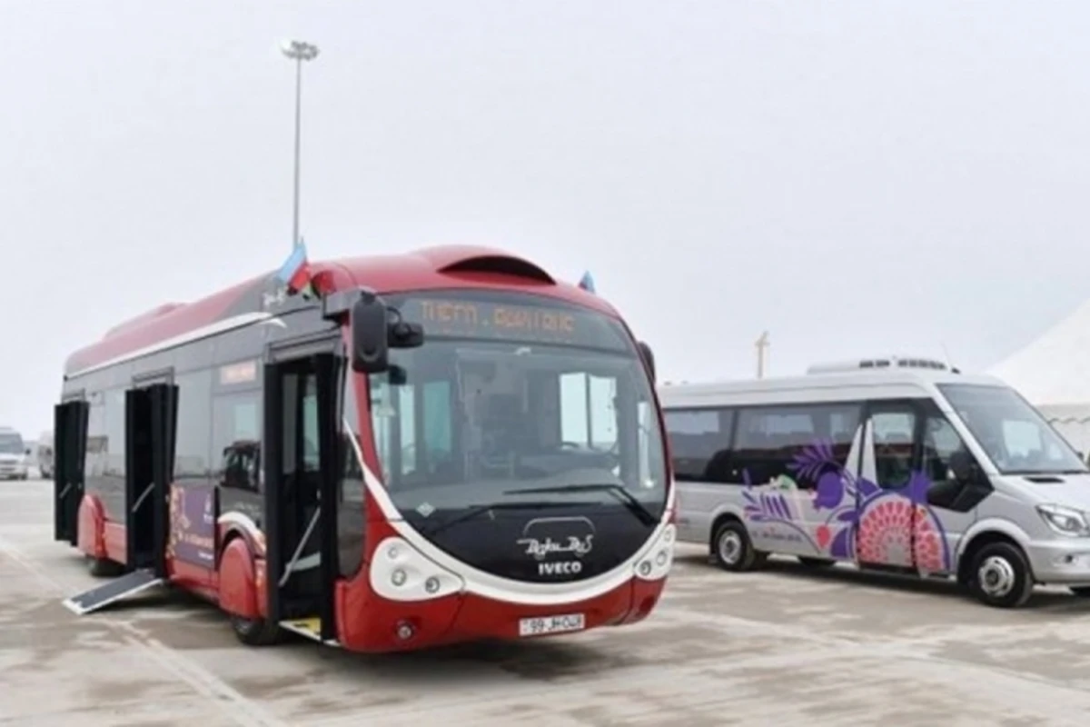 Из аэропорта в центр Баку будут ездить новые автобусы