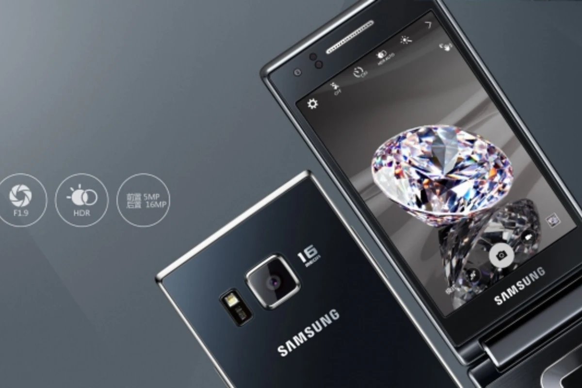 Samsung представил флагманскую раскладушку