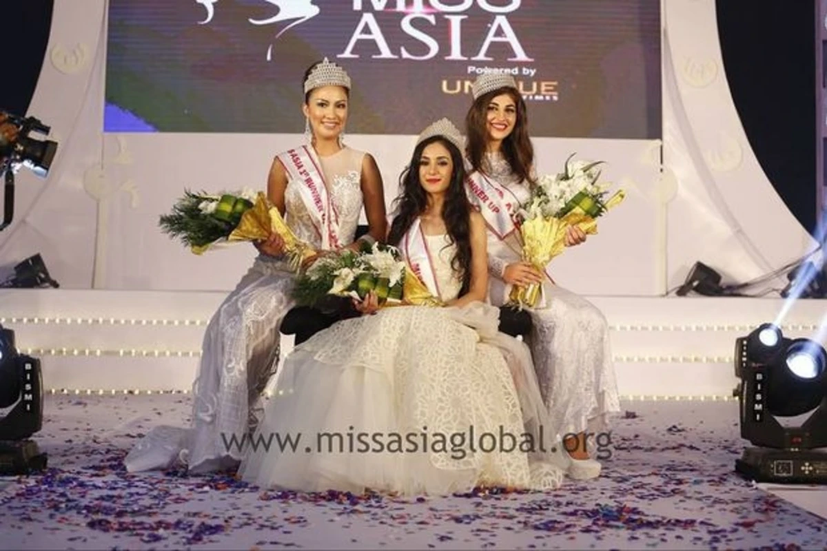 Джейла Гулиева стала третьей на конкурсе Мисс Азия 2015