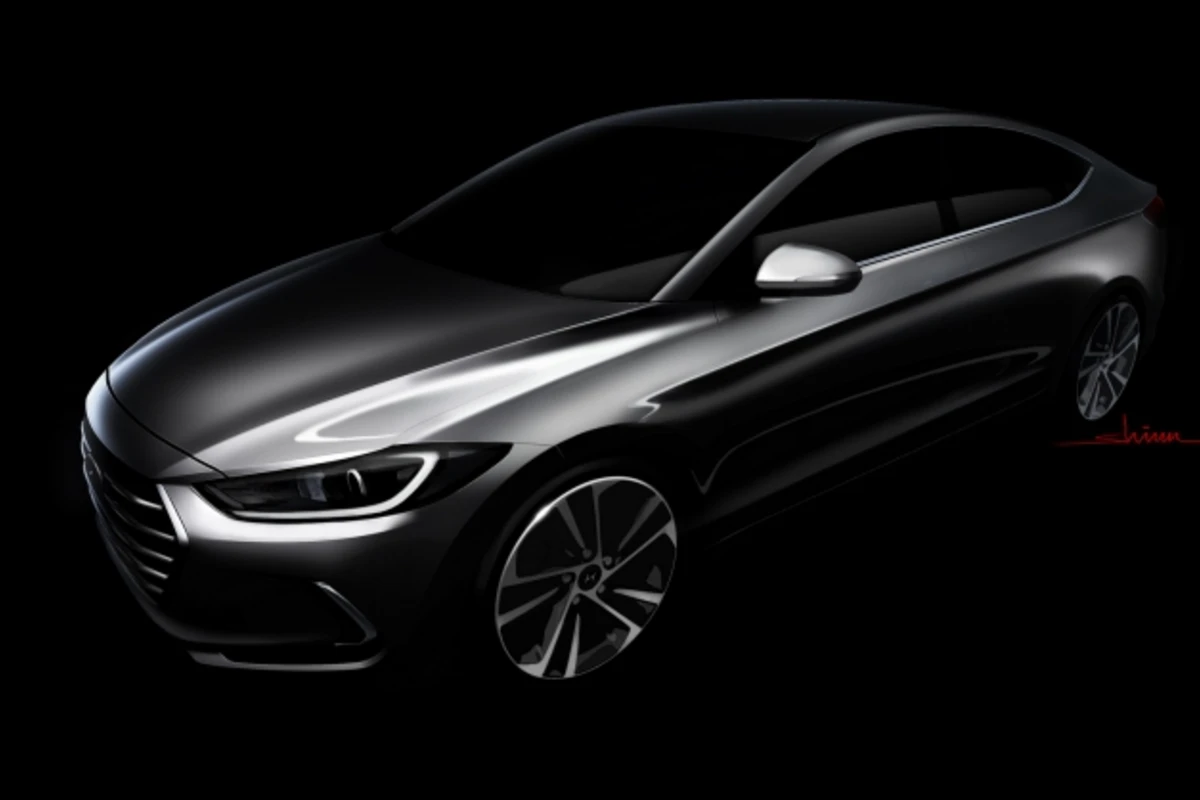 Новый Hyundai Elantra: первый официальный тизер будущего седана