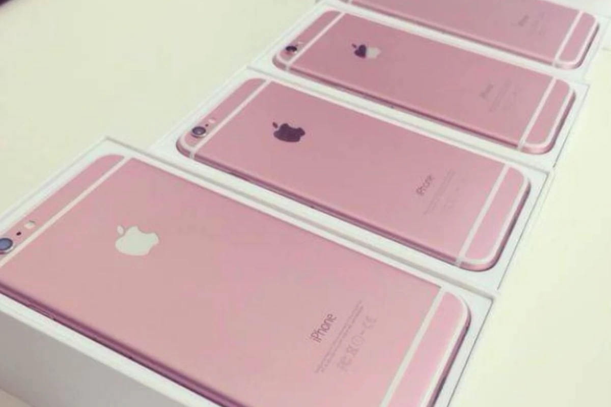 iPhone 6s станет розовым iPhone 6s станет розовым