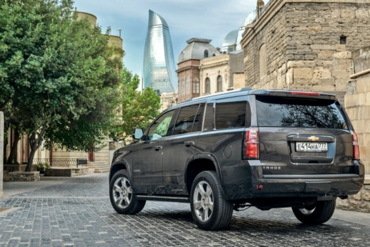 Российские журналисты провели тест-драйв в Баку нового Chevrolet Tahoe