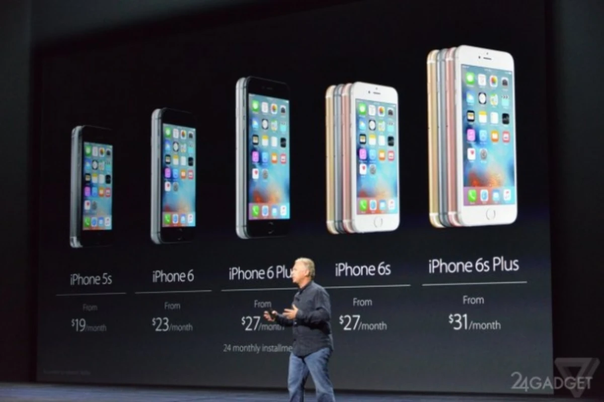Apple официально показала всему миру новый iPhone 6S, iPad, Watch и TV (видео)
