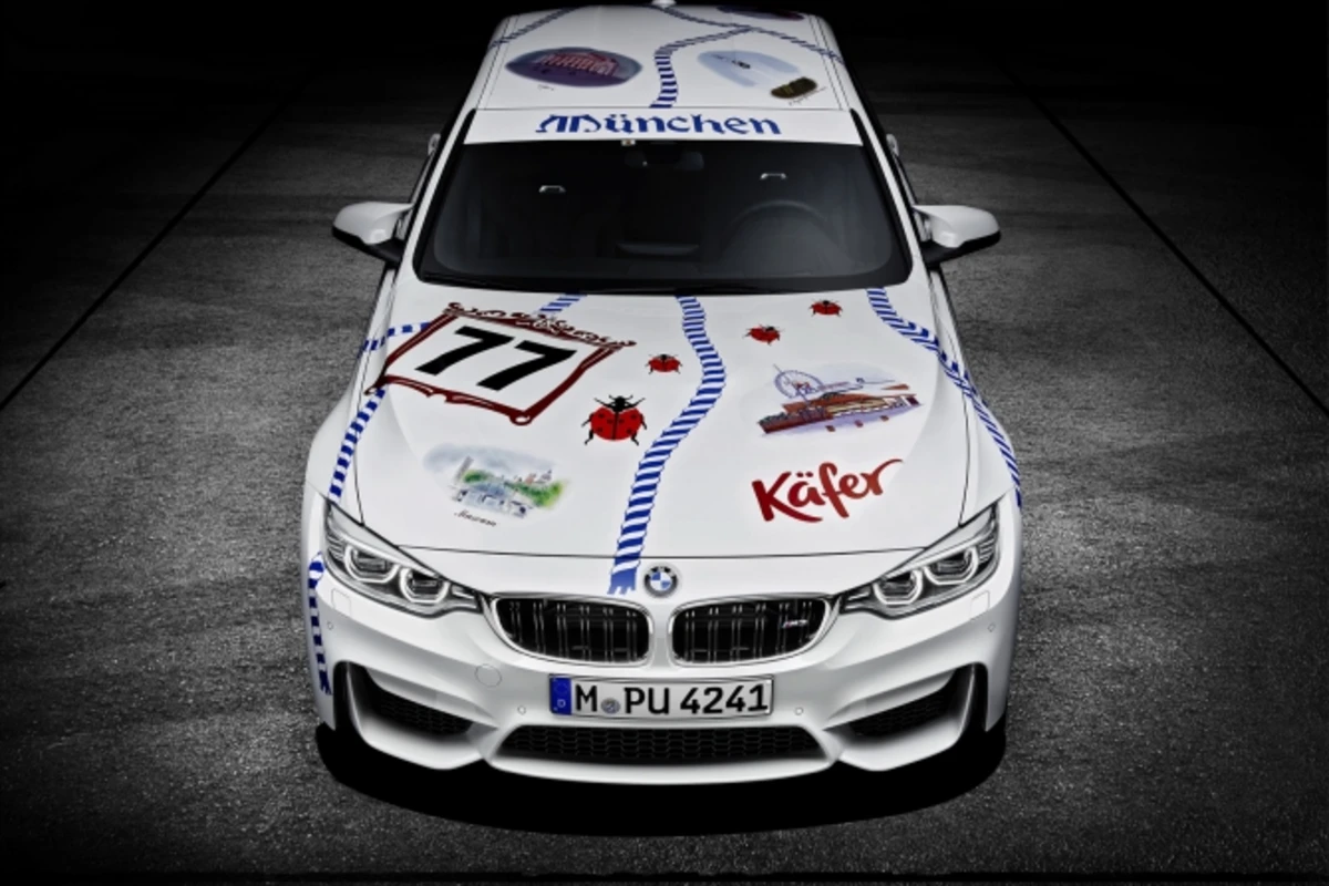 Компания BMW подготовила заряженную пивом M3 (видео)