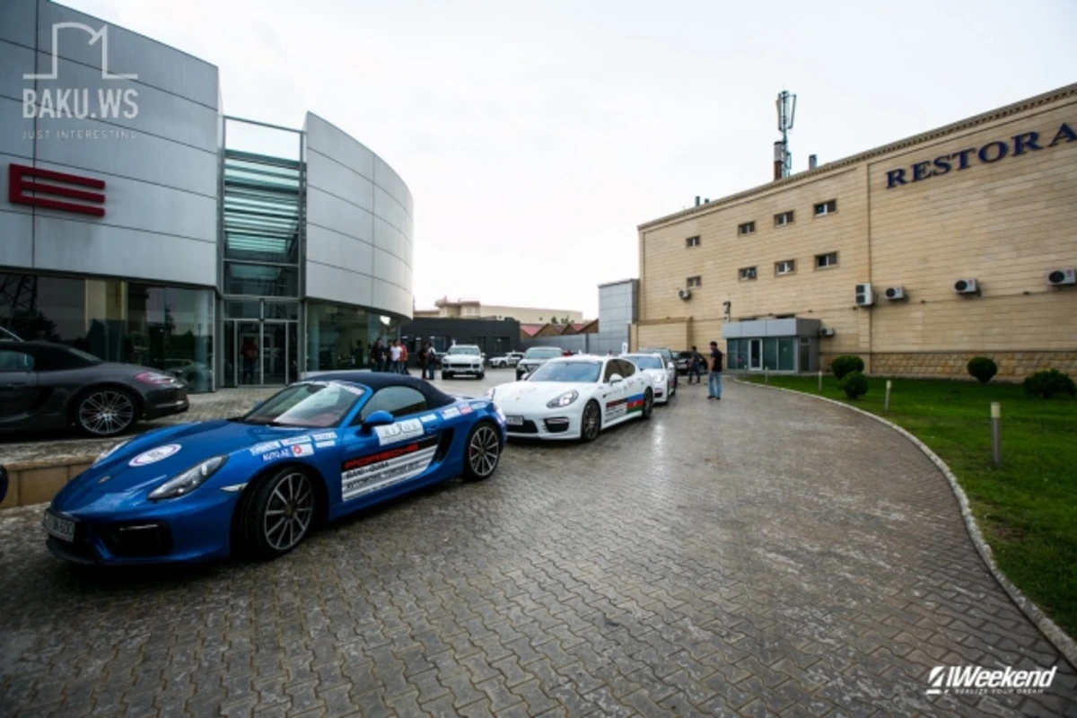 Porsche представляет: Автопробег Баку - Губа 2015