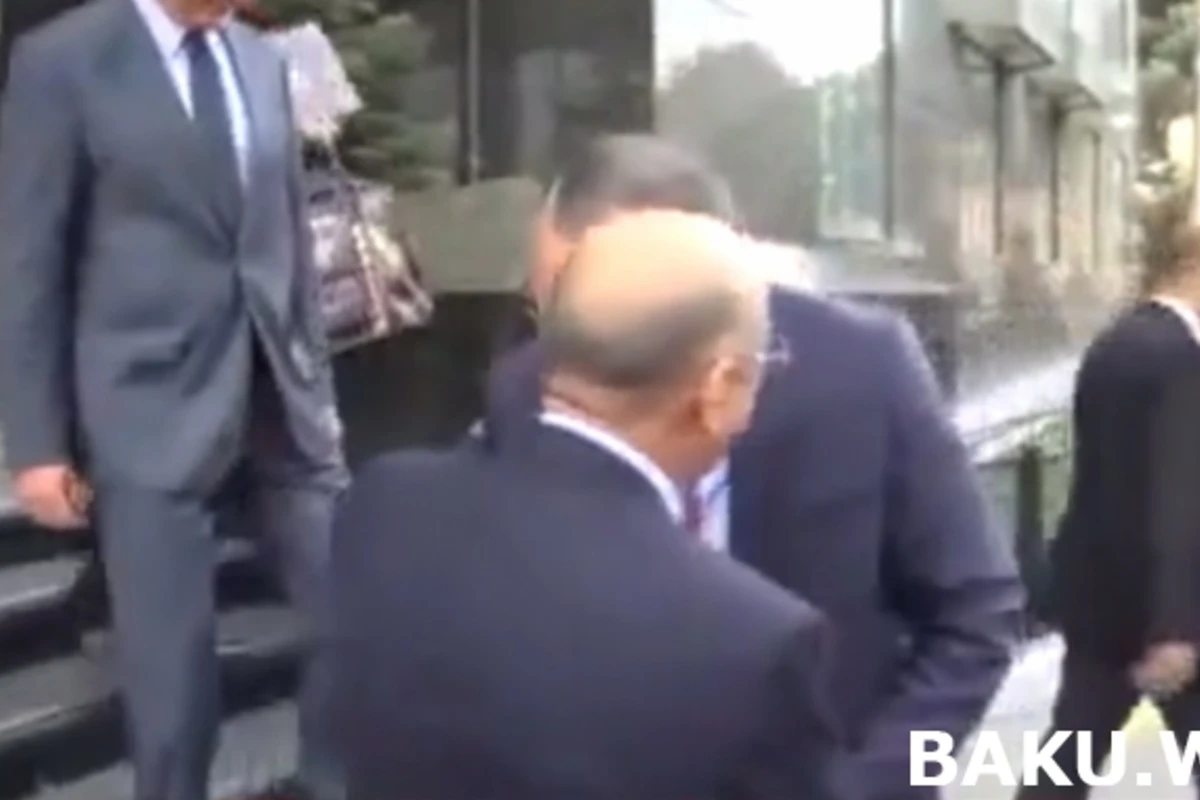 Kəmaləddin Heydərovla türk nazirin səmimi münasibəti (VİDEO)