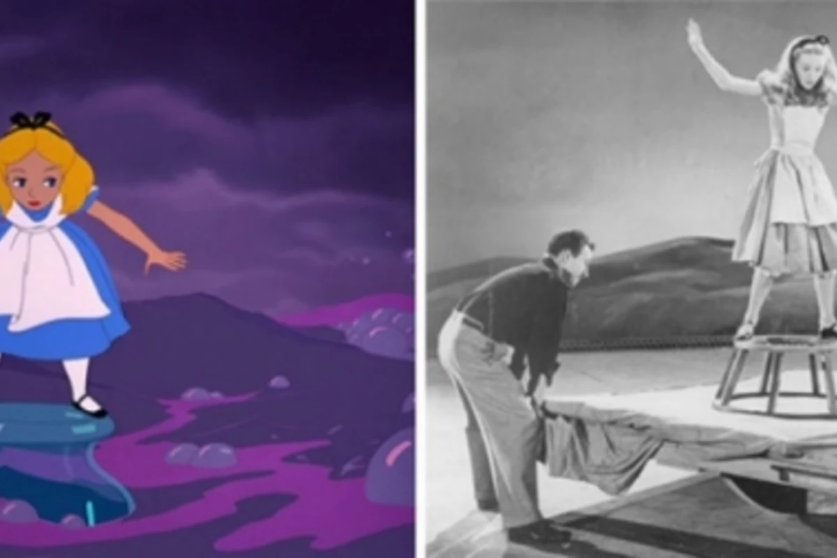 Вот как аниматоры Disney рисовали «Алису в Стране чудес»