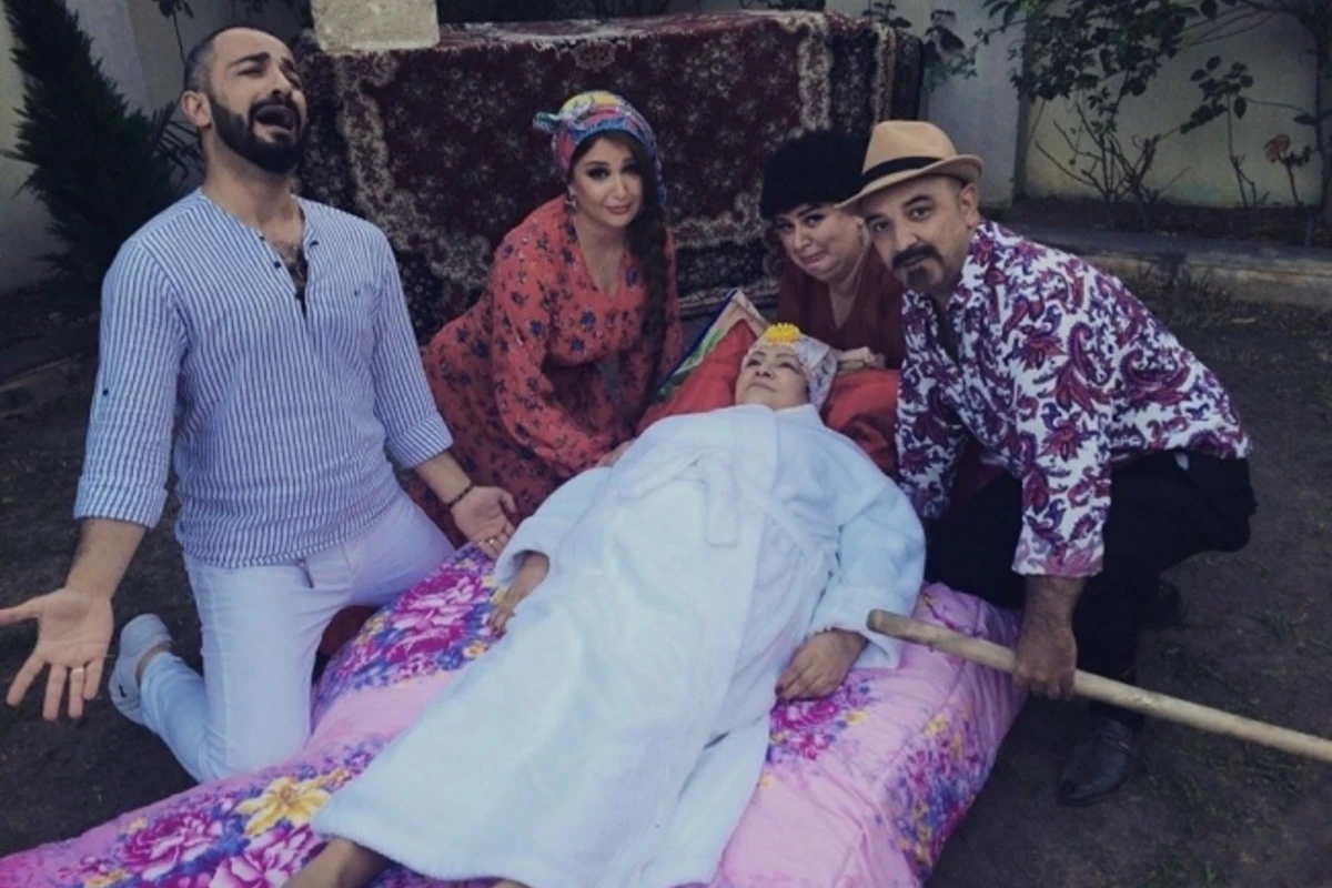 Афаг Баширгызы снялась в новом сериале  Qayınanamız