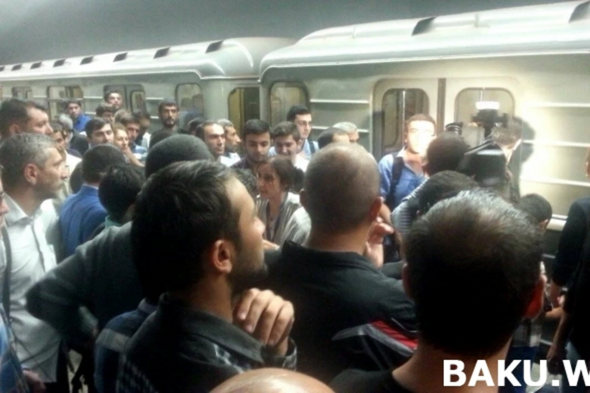Проблема в Бакинском метро