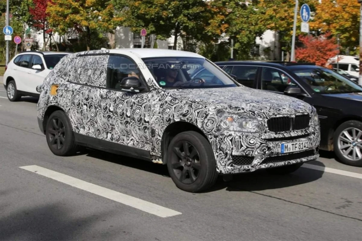Начались тесты нового поколения BMW X3