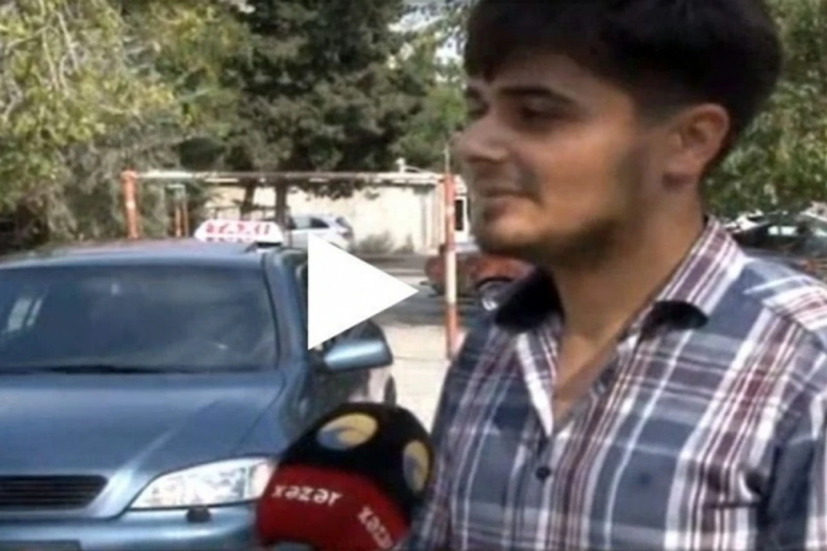 Bakıda taksi sürücüsü 12 minlik qızılı tapıb sahibinə verdi (VİDEO) Bakıda taksi sürücüsü 12 minlik qızılı tapıb sahibinə verdi (VİDEO)