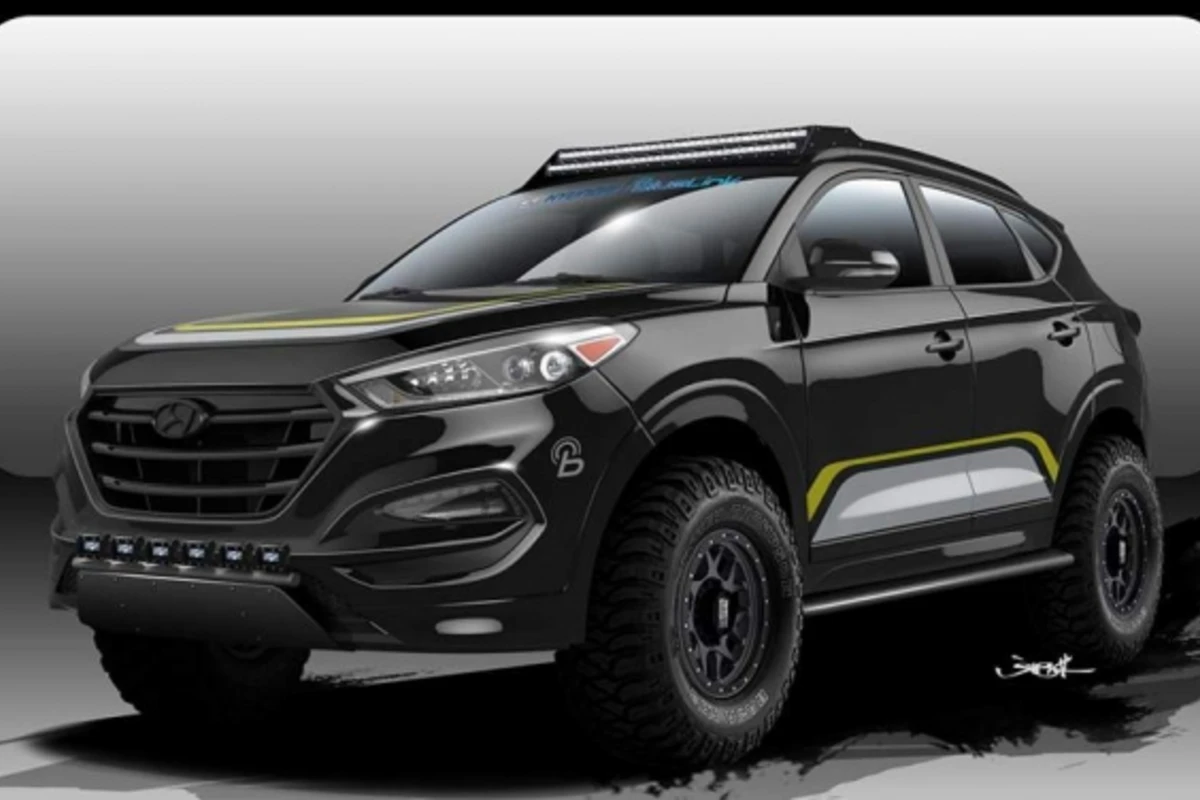 Hyundai показала спецверсию Tucson для езды по бездорожью Hyundai показала спецверсию Tucson для езды по бездорожью