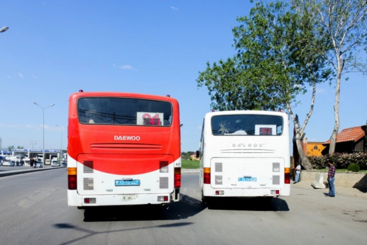 Изменены направления движений сразу нескольких автобусов в Баку