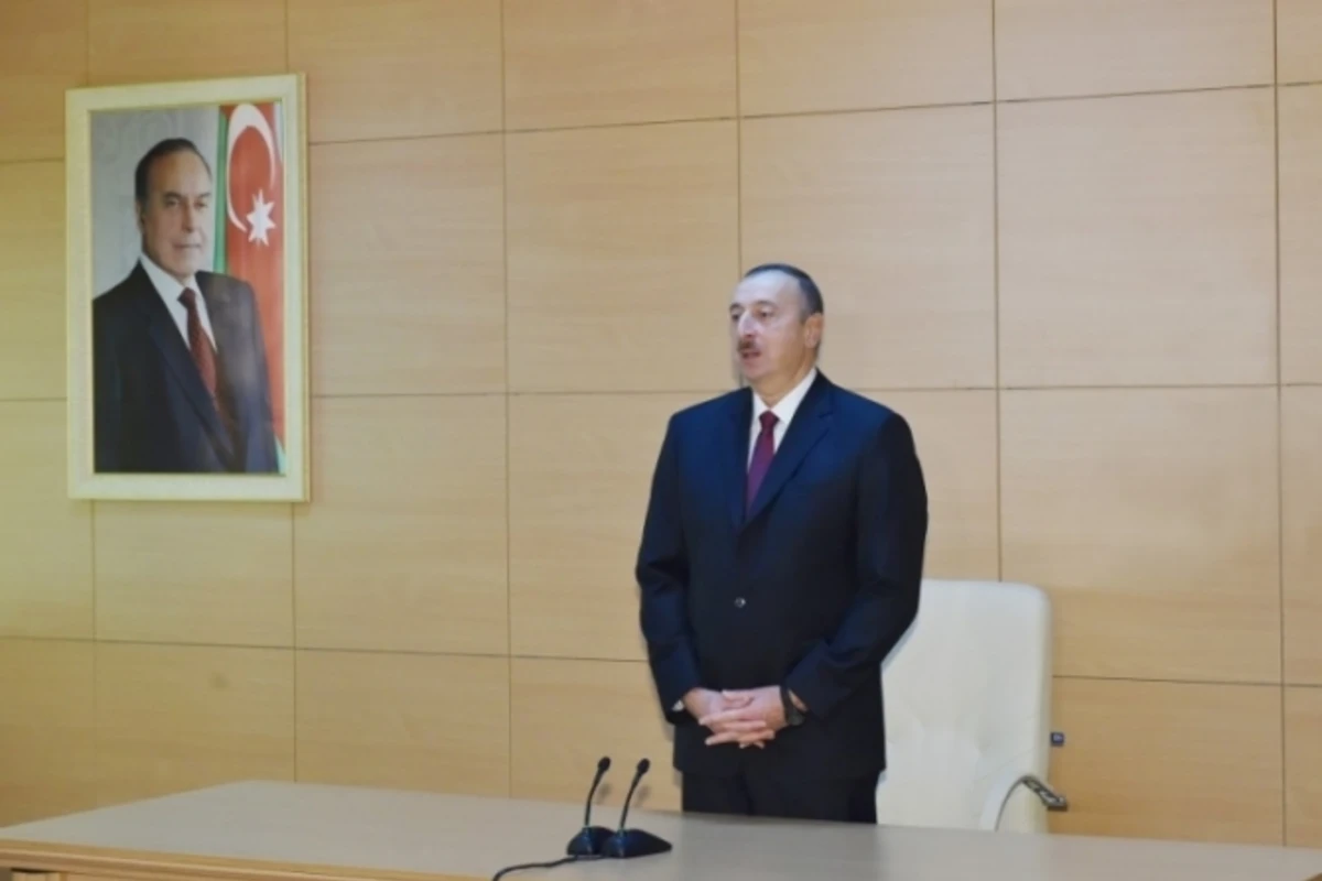 Президент Азербайджана: “По темпам экономического развития нам нет равных в мире”