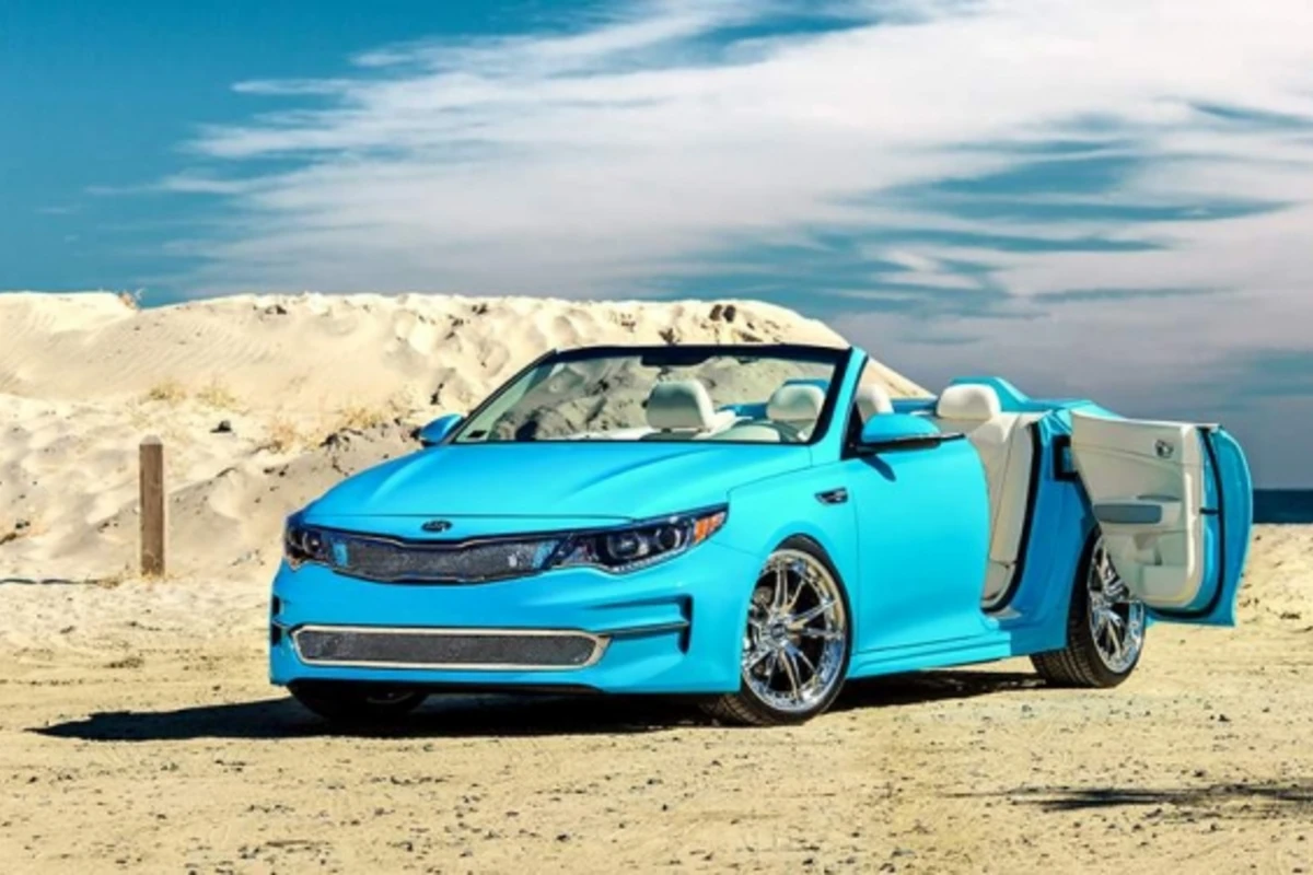 Kia представила открытую версию седана Optima