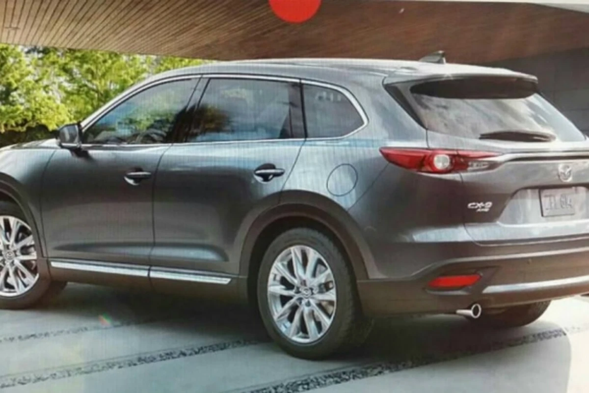 Появились первые снимки Mazda CX-9 нового поколения
